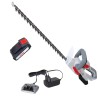 Taille haie sans fil 20V Lame 54 cm + Batterie Lithium 2.0Ah + Chargeur 20V - Jardin, haies et arbustes IKRA