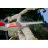 Tronçonneuse Electrique 2200W Guide Trilink 40 cm, Coupe rapide, Anti-vibration, Tension sans outil, Lubrification auto IKRA