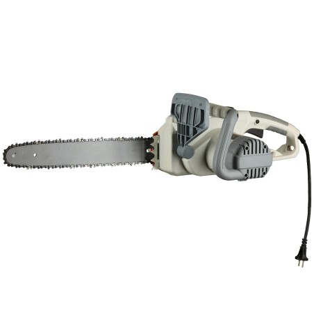 Tronçonneuse Electrique 2200W Guide Trilink 40 cm, Coupe rapide, Anti-vibration, Tension sans outil, Lubrification auto IKRA