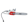 Tronçonneuse Electrique 2200W Guide Trilink 40 cm, Coupe rapide, Anti-vibration, Tension sans outil, Lubrification auto IKRA