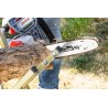 Tronçonneuse sans fil 40V Guide & Chaîne OREGON 35,5 cm + 2 batteries lithium 2.0Ah + Chargeur Double IKRA