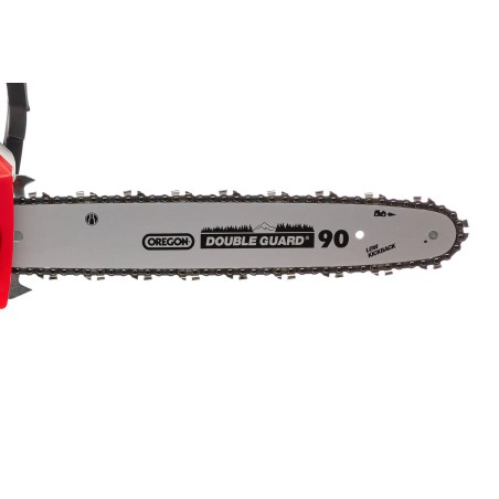 Tronçonneuse sans fil 40V Guide & Chaîne OREGON 35,5 cm + 2 batteries lithium 2.0Ah + Chargeur Double IKRA