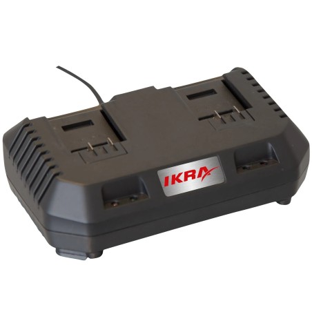 Tronçonneuse sans fil 40V Guide & Chaîne OREGON 35,5 cm + 2 batteries lithium 2.0Ah + Chargeur Double IKRA
