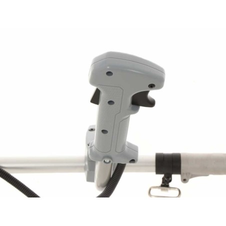 Débroussailleuse sans fil 40V - 2 batteries lithium - 2.0Ah + Chargeur double - Bobine de Fil 34 cm + Lame 3 dents 25,5 cmIKRA