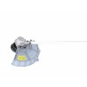 Débroussailleuse sans fil 40V - 2 batteries lithium - 2.0Ah + Chargeur double - Bobine de Fil 34 cm + Lame 3 dents 25,5 cmIKRA