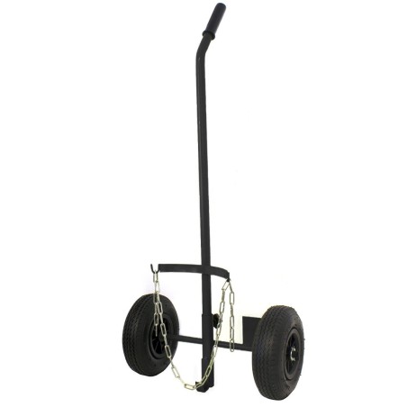 Desherbeur thermique Bruleur 60 mm Tuyau 5 mètres Chariot à roues pour bouteille gaz Allume gaz + Détendeur Gaz KEMPER