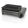 Barbecue à gaz Portable Grill 1780W + 4 Cartouches Gaz Butane Allumage Piezo + Mallette Camping ALPEN