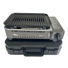 Barbecue à gaz Portable Grill 1780W + 4 Cartouches Gaz Butane Allumage Piezo + Mallette Camping ALPEN