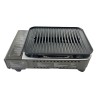 Barbecue à gaz Portable Grill 1780W + 4 Cartouches Gaz Butane Allumage Piezo + Mallette Camping ALPEN