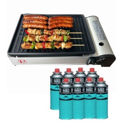 Barbecue à gaz Grill 1900W...
