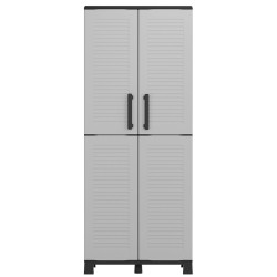 Armoire de rangement Grise...