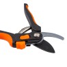 Sécateur de jardin Lame en Acier Trempé 20.3cm - Ciseaux de Jardin Coupe 13mm Plantes, Haies et Fleurs  Black&Decker