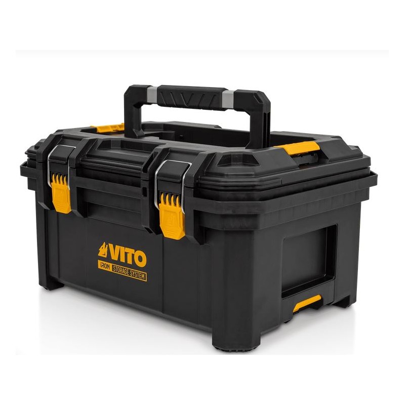 Boîte à Outils Modulaire Dim 41 x 57 x 30 cm Charge 45Kg Mallette portable Capacité 39Litres VITO