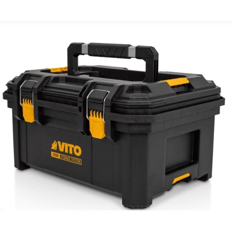 Boîte à Outils Modulaire Dim 41 x 57 x 30 cm Charge 45Kg Mallette portable Capacité 39Litres VITO