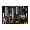 Boite à outils 119 pièces Chrome vanadium - Caisse à outils complète douilles clés tournevis Mallette de bricolage VITO