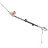 Taille Haie Télescopique filaire 600W - Lame de coupe 59 cm Coupe 51 cm Taille Haie sur perche réglable 1.95 - 2.40 m IKRA