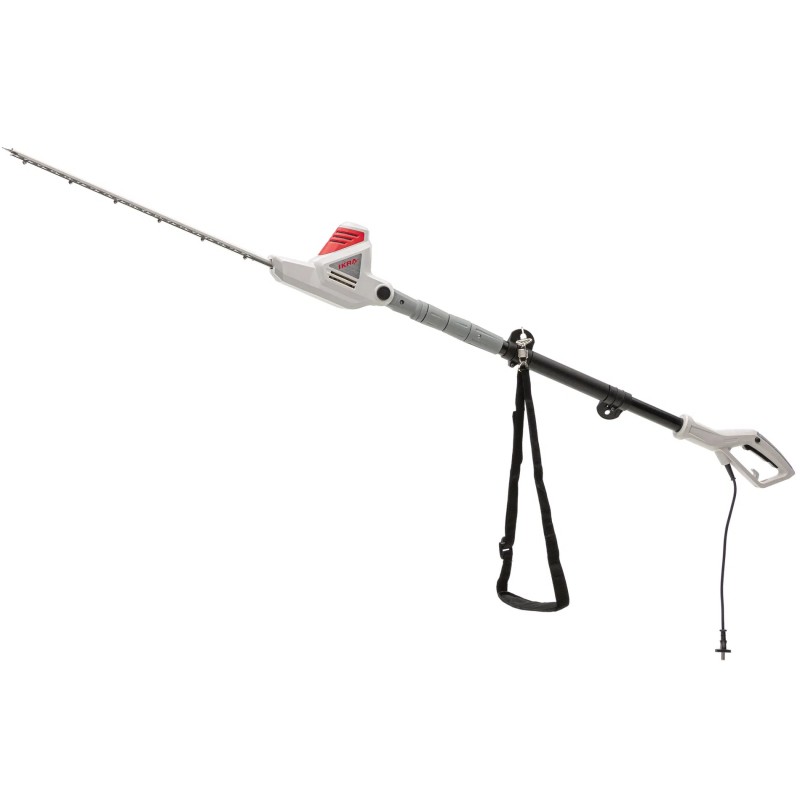 Taille Haie Télescopique filaire 600W - Lame de coupe 59 cm Coupe 51 cm Taille Haie sur perche réglable 1.95 - 2.40 m IKRA