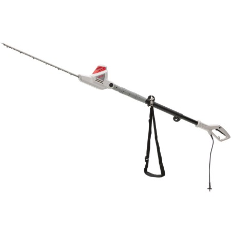 Taille Haie Télescopique filaire 600W - Lame de coupe 59 cm Coupe 51 cm Taille Haie sur perche réglable 1.95 - 2.40 m IKRA