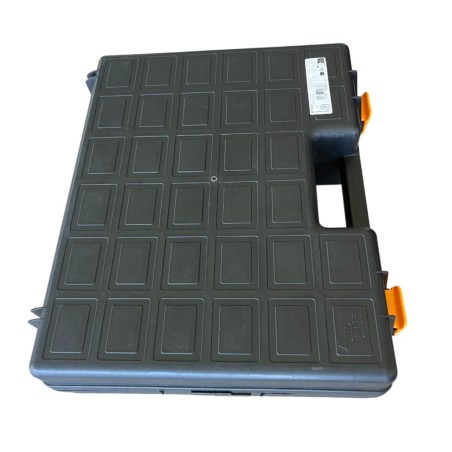 Boite à outils vide 37.2 X 31.4 X 10 cm Mallette de bricolage Visseuse Perceuse Outils Electroportatifs ARTPLAST