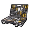 Boite à outils 119 pièces Chrome vanadium - Caisse à outils complète douilles clés tournevis Mallette de bricolage VITO