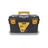 Boite à outils vide 21" 53.5 x 29.1 x 28 cm - Caisse à outils 3 organiseurs + Porte outils amovible VITO
