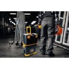 Servante à Outils Mobile - 2 Compartiments Modulables Boite à Outils 2 Roues Charge 70 kg Trolley