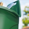 Chariot de jardin 43L Dim: 49 x 49 x 90 cm Chariot déchets verts 2 Roues robustes Charge 60 kg Art Plast