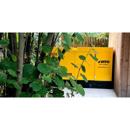 Groupe electrogène 50kVA Diesel Triphasé Monophasé AVR ATS Démarrage Automatique Autonomie 10h VITO Professional