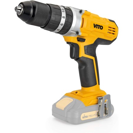 Perceuse Visseuse sans fil VITOPOWER 20 V Sans batterie