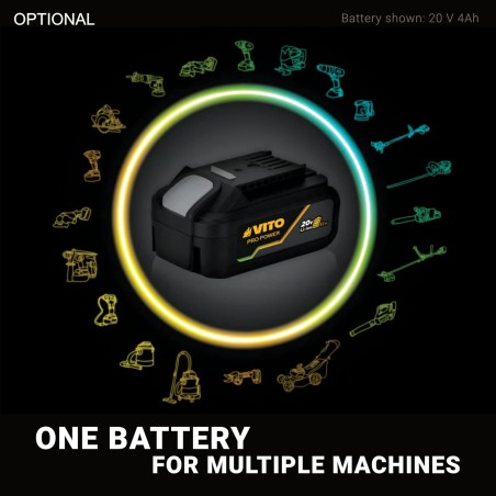 Scie Circulaire sans fil 20V EGO LI Disque 150 mm Sans Batterie Ni chargeur VITO