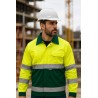 Blouson de travail Jaune FLUO Taille XL  Veste 5 poches haute visibilité VITO