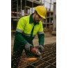 Blouson de travail Jaune FLUO Taille L Veste 5 poches haute visibilité VITO