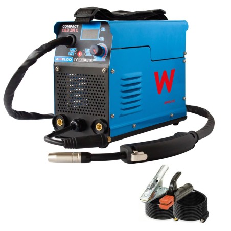 Poste à Souder Inverter MIG - MMA - TIG LIFT 3en1 Technologie IGBT Compact Polyvalent Soudage fil et Electrodes AWELCO