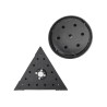 Ponceuse à plâtre téléscopique 710W Girafe pour cloisons sèches + Triangle VITO